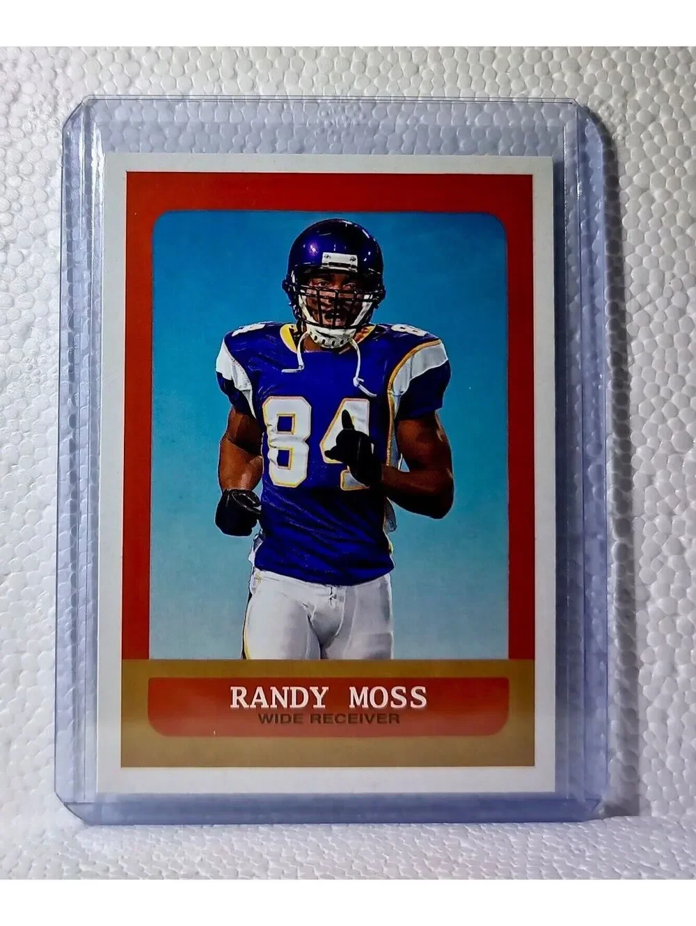 Randy Moss 2023 Topps NFL #371 Composite Football Card Minnesota Vikings